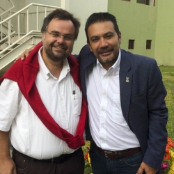 Buhalis Mexico with Minister of Tourism of Michuacan Roberto Monroy García