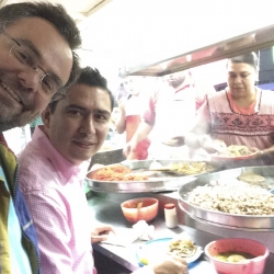 Buhalis in Mexico with Juan Manuel Tello