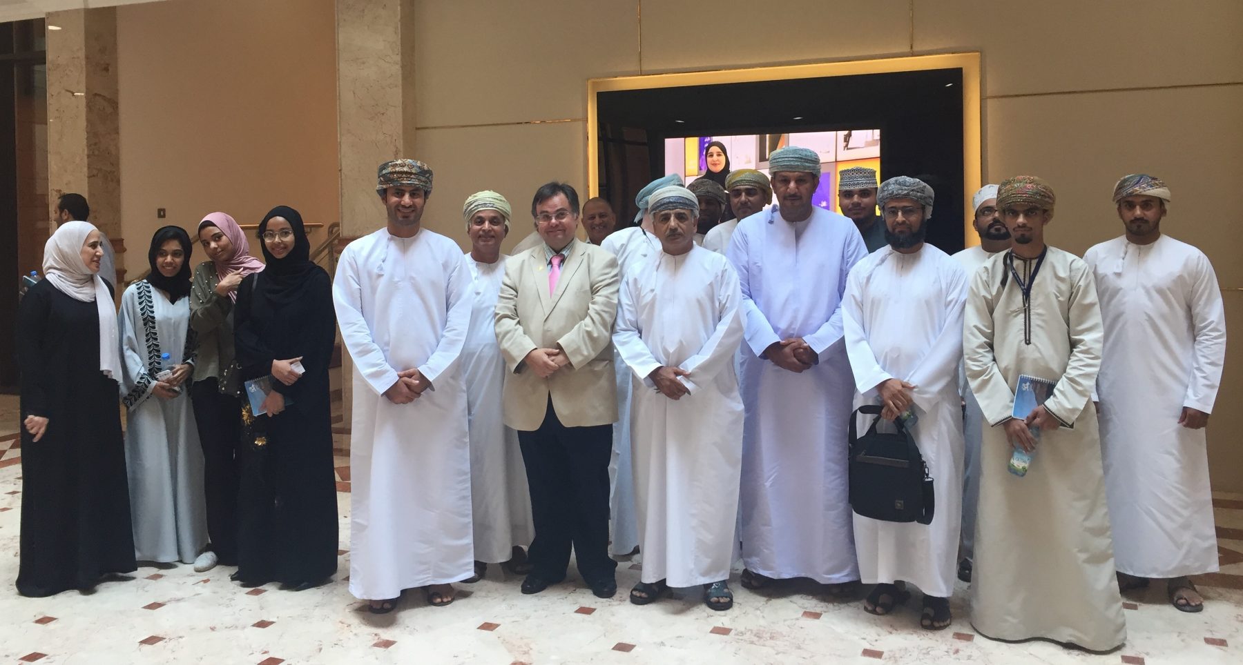 Professor Dimitrios Buhalis at the Ministry of Tourism, Sultanate of Oman